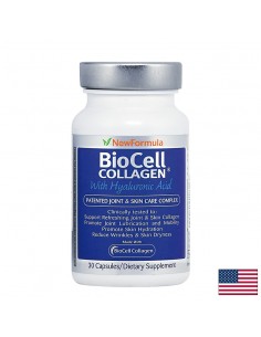 BioCell Collagen® with Hyaluronic Acid / Биосел Колаген 500 mg x 30 капсули