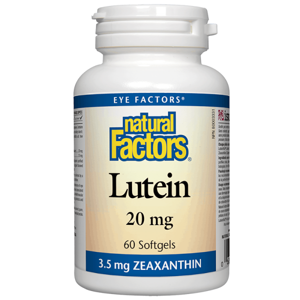 Lutein / Лутеин 20 mg х 60 капсули
