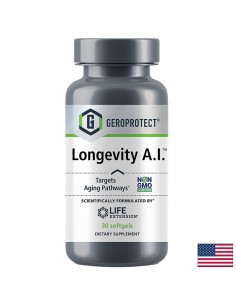 Geroprotect® Longevity A.I.™/ За забавяне процесите на стареене х 30 софтгел капсули - Ашваганда