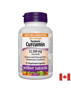 Turmeric Curcumin Ultra Strength / Куркума и черен пипер, 32 500 mg, 30 капсули - Специализирани формули