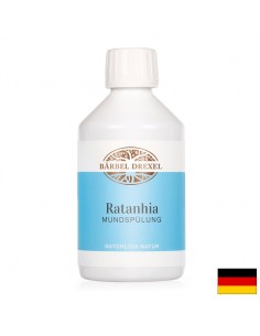 Вода за уста с ратания - Срещу зъбна плака и лош дъх, 300 ml - По здравно направление