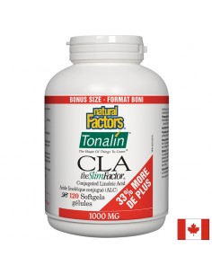 Tonalin® CLA the Slim Factor® / Тоналин® КЛА 1000 mg, 120 софтгел капсули - Висок холестерол