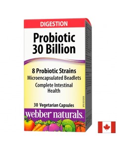 Probiotic 30 billion / 8 Probiotic Strains / Пробиотик, 30 млрд. активни пробиотици, 8 пробиотични щама, 30 капсули