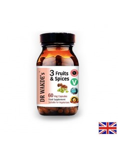 3 Fruits & Spices / 3 Плода & Подправки Аюрведа, 60 капсули - Черен дроб