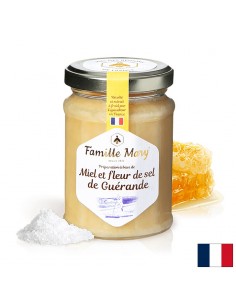 Honey & fleur de sel de Guérande - Мед и морска сол, 230 g - Магнезий