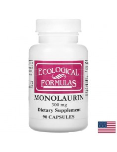 Монолаурин - Имунитет, защита от инфекции, енергия, 300 mg, 90 капсули - Дихателна система