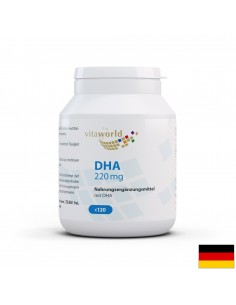 DHA / Докозахексаенова киселина 220 mg, 120 софтгел капсули - Рибено масло и Омега мастни киселини