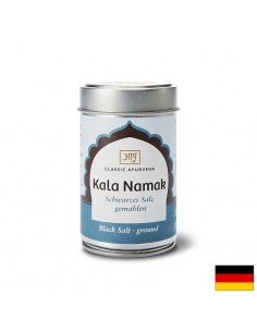 Kala Namak Schwarzes Salz gemahlen Ayurveda / Черна каменна сол (смляна), 80 g