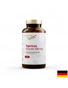 Agaricusextrakt / Агарикус 500mg, 100 капсули - Медицински гъби