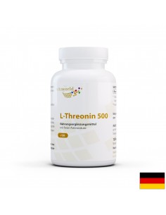 L-Threonin / Л-Треонин 500 mg, 120 капсули - Аминокиселини