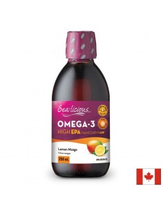 Sea-Licious® Omega-3 High EPA + Vitamin D3 / Омега-3 (високо съдържание на EPA) + витамин D3, 250 ml - Витамин D