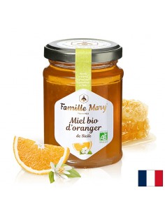 Био пчелен мед от портокалови цветчета - Miel bio d’oranger, 230 g - Пчелни продукти