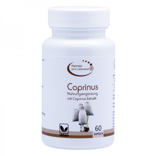 Coprinus - Копринус, 60 капсули