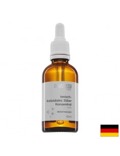 MED Kolloidales Silber Konzentrat - Колоиден сребърен концентрат 500 PPM - 10:1 силно концентриран, 50 ml - Витамини и минерали