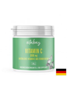 Vitamin C Pulver - Витамин C 1000 mg (веган), 100 g прах - Витамин C
