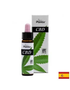Масло от конопено семе (CBD 5%, 500 mg) - Грижа за мазна, акнеична и състарена кожа - За външна употреба, 10 ml - Масло