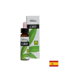 Масло от конопено семе (CBD 10%, 1000 mg) - Грижа за мазна, акнеична и състарена кожа - За външна употреба, 10 ml - Масло