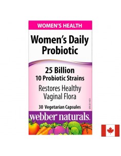 Women’s Daily Probiotic - Пробиотик за Жени 25 млрд. активни пробиотици, 10 щама, 30 капсули