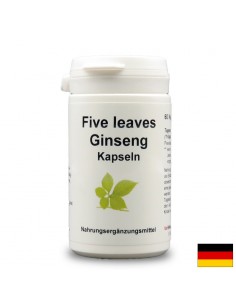 Five leaves Ginseng - Джиаогулан (Гиностема) 400 mg, 60 капсули