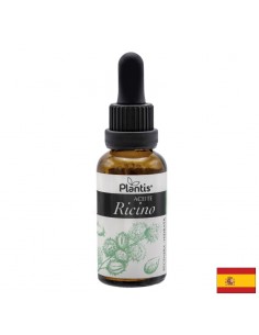 Рициново масло за коса, кожа и нокти - Aceite Ricino Plantis®, 30 ml - Масло