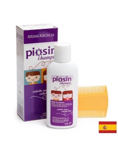 Шампоан против въшки с етерични масла - Piosin champú, 125 ml - Детско здраве