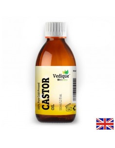 Рициново масло (Castor Oil) - при запек, за супер коса и кожа, 150 ml - Масло