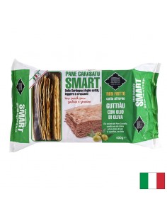 Pane Carasatu Guttiau Smart - Тънък, двойно препечен хляб от остров Сардиния, 400 g
