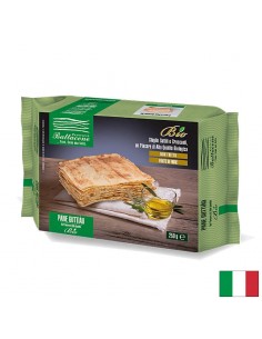 Pane Guttiau Bio – Био хрупкав тънък хляб от Сардиния със зехтин, 250 g