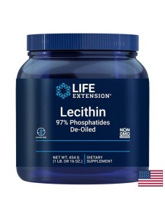 Lecithin 97 Phosphatides De-Oiled, 454 g - Клетъчно здраве