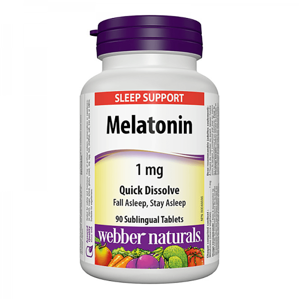 При безсъние - Мелатонин 1 mg, 90...