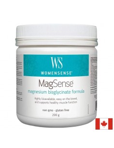 Магнезий (бисглицинат) WomenSense, 200 g прах - Магнезий