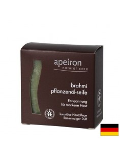 Сапун с брахми и растителни масла - Apeiron®, 100 g