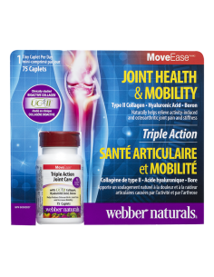 MoveEase™ Triple Action Joint Care – Тройна грижа за ставите с колаген, бор и хиалуронова киселина, 75 каплети 2