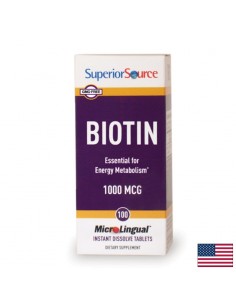 Биотин - Коса и кожа, 1000 mg х 100 сублингвални таблетки