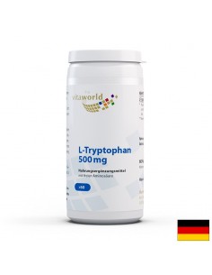 Проблеми със съня - Л-Триптофан, 500 mg x 60 таблетки - Депресия, тревожност, паническо разстройство