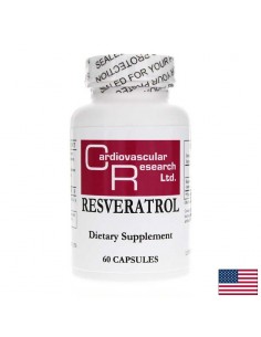 Ресвератрол - Сърдечно и съдово здраве, кръвообращение, 250 mg, 60 капсули - Ресвератрол