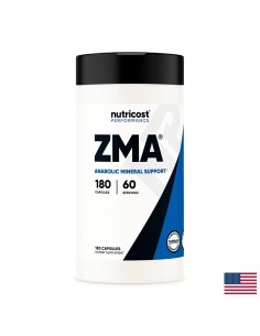 Цинк, магнезий и витамин В6 - ZMA, 180 капсули - Хормонален дисбаланс