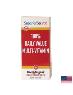 Мултивитамини - 100% Daily Value Multi-Vitamin, 100 сублингвални таблетки