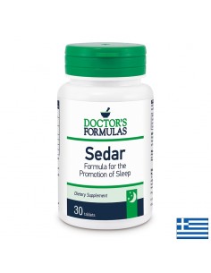 Формула за спокоен сън  - Sedar, 30 таблетки - Специализирани формули