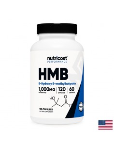 При активен спорт - HMB (Бета-хидрокси-бета-метилбутират), 500 mg/120 капсули, 60 дози - Спортни добавки