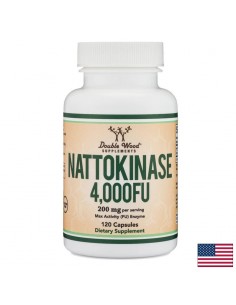 Натокиназа – тромбоза и нарушено кръвообращение, 200 mg, 120 капсули за 2 месеца прием - Кръвоносни съдове