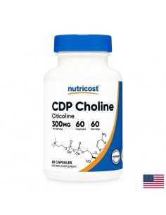 Нервна система - Цитиколин (CDP Choline), 300 mg x 60 капсули - Безсъние, проблеми със съня