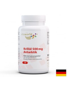 Сърдечно-съдова система - Антарктически крил, 500 mg x 100 капсули - Рибено масло и Омега мастни киселини
