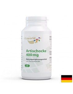 Черен дроб и жлъчка - Артишок, 400 mg x 60 капсули - Черен дроб