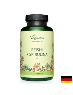Имунитет и метаболизъм - Organic Рейши + Спирулина Био, 120 таблетки - Имунитет