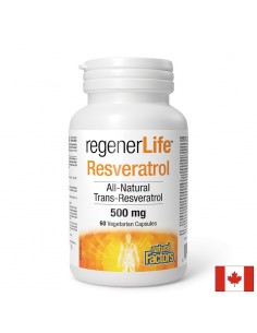 Ресвератрол Rеgener Life™,  500 mg x 60 капсули - Антиоксиданти