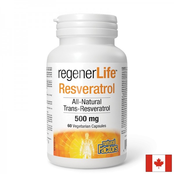 Ресвератрол Rеgener Life™,  500 mg x...