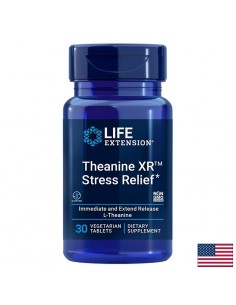 Стрес и тревожност - Theanine XR™ Stress Relief, 30 таблетки - Депресия, тревожност, паническо разстройство