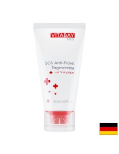 Крем против пъпки със салицилова киселина - SOS Anti-Pickel, 50 ml - Кремове за лице