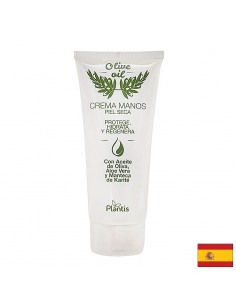 Хидратиращ крем за ръце с масло от ший & маслиново масло - Crema manos Plantis®, 100 ml